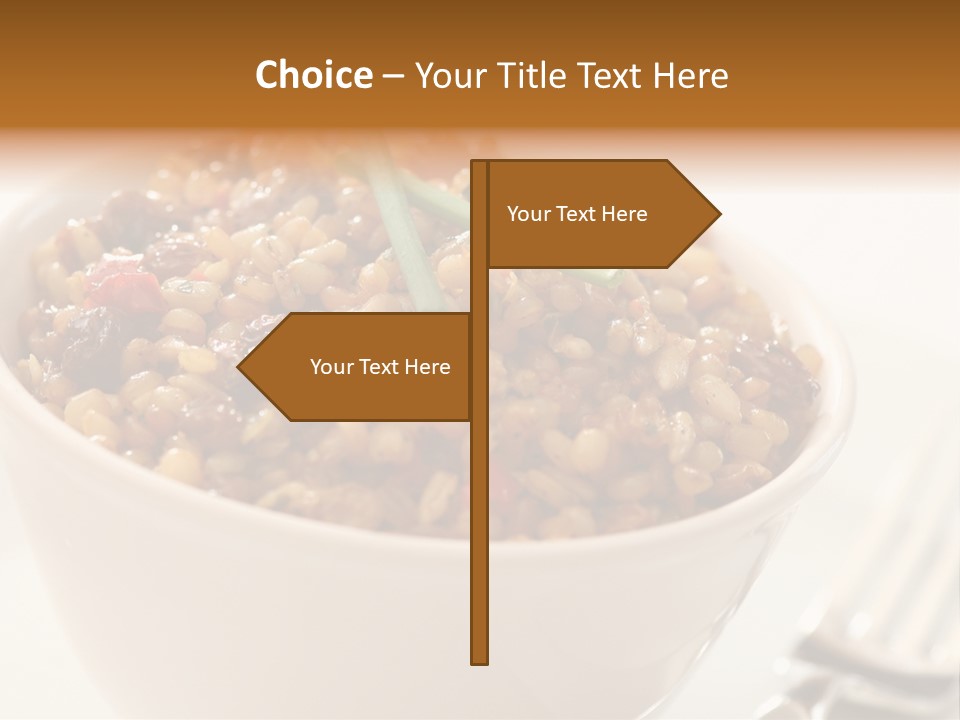 Wheatberry Salad PowerPoint Template