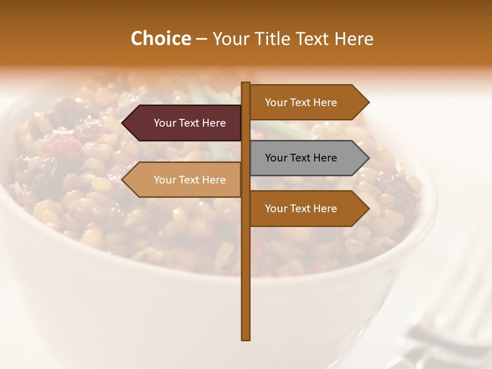 Wheatberry Salad PowerPoint Template