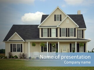 American Farm House PowerPoint Template