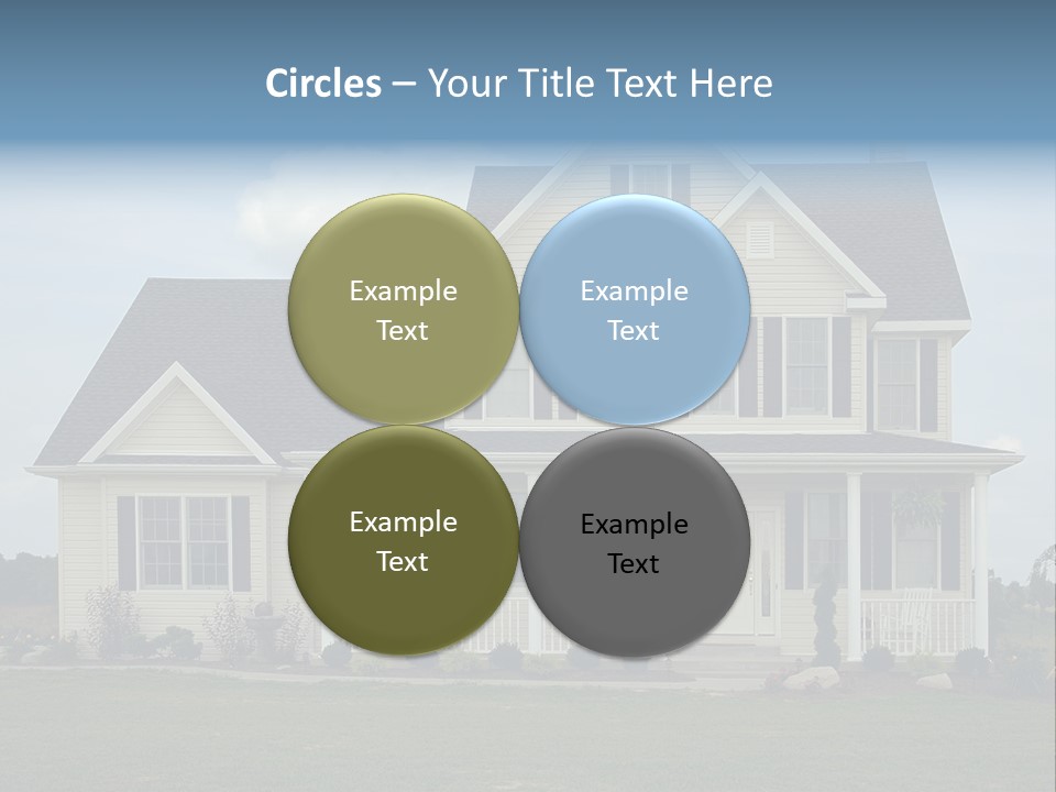 American Farm House PowerPoint Template