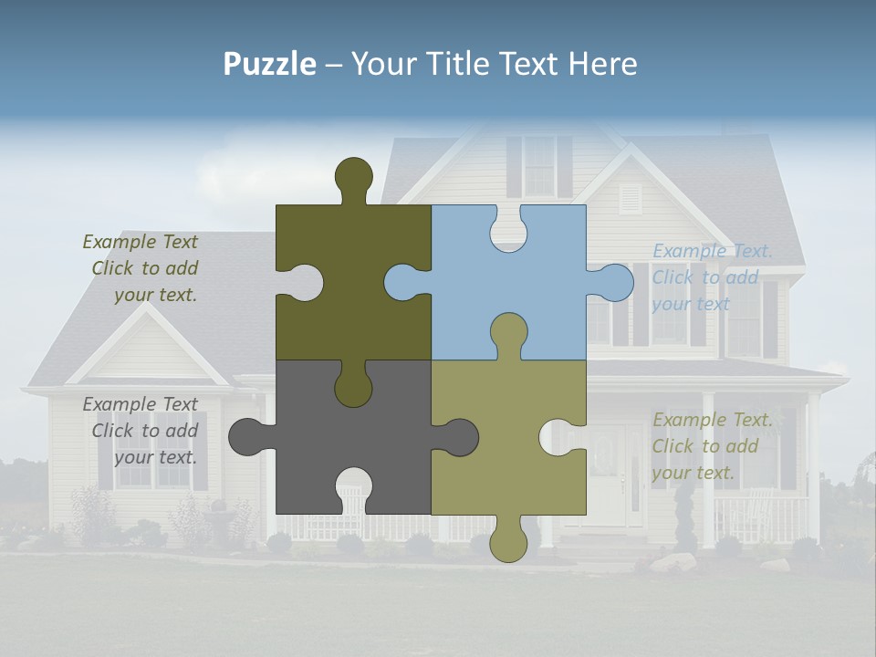 American Farm House PowerPoint Template