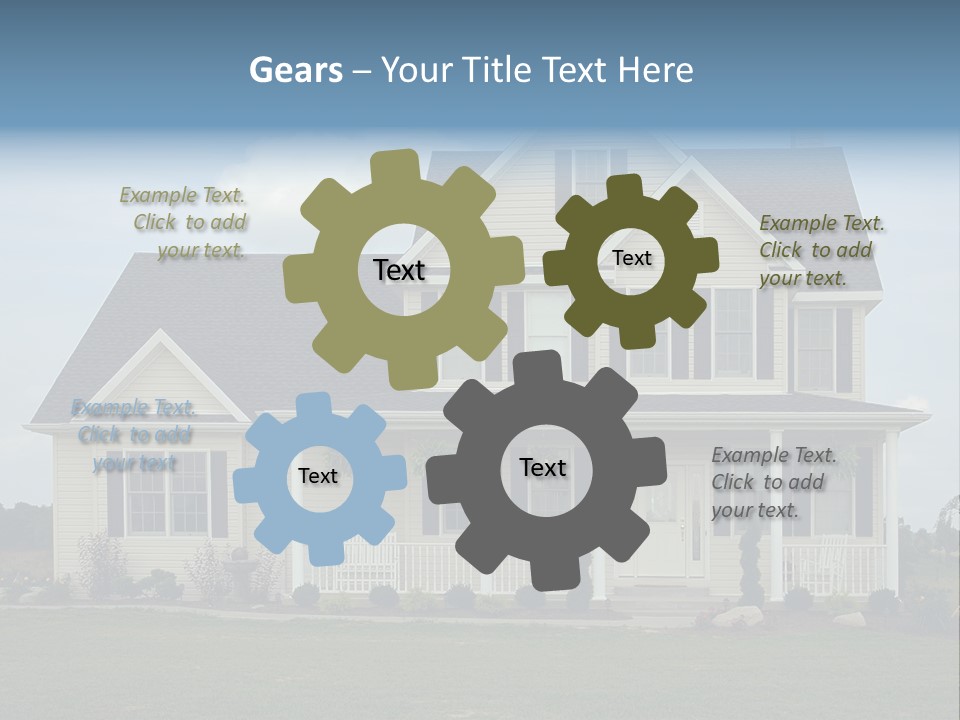 American Farm House PowerPoint Template