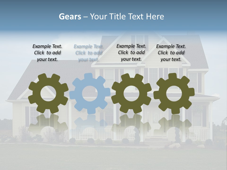 American Farm House PowerPoint Template