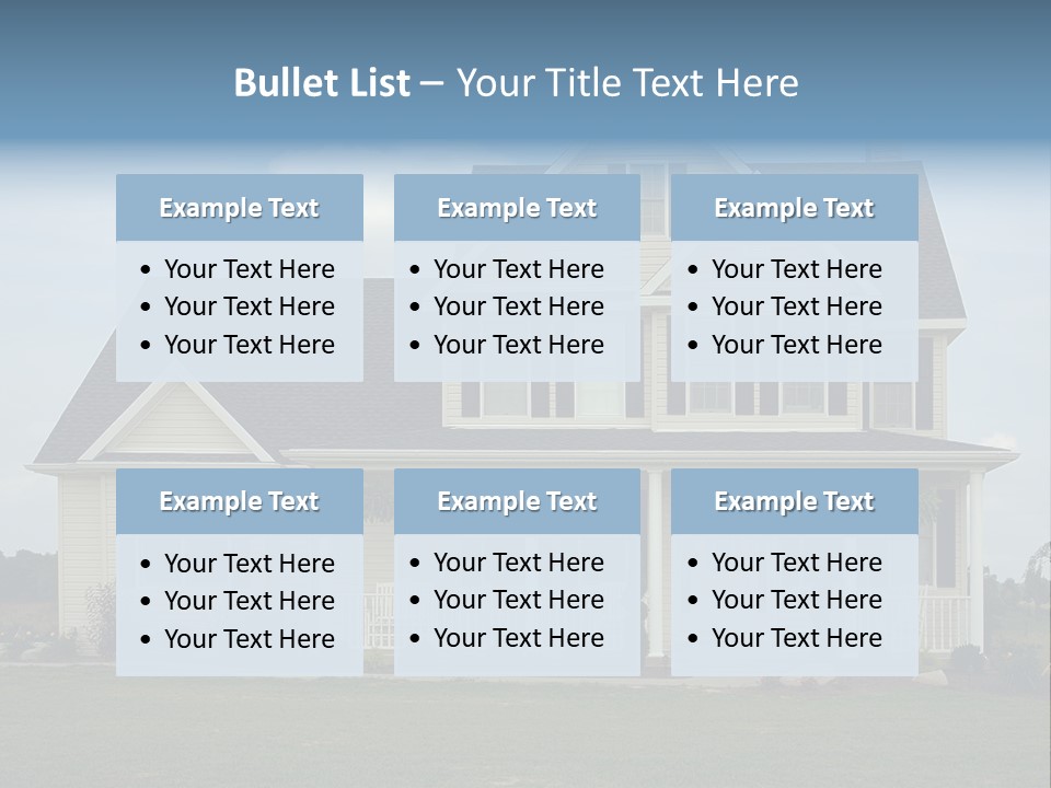 American Farm House PowerPoint Template