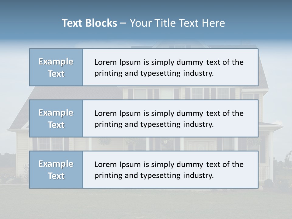 American Farm House PowerPoint Template