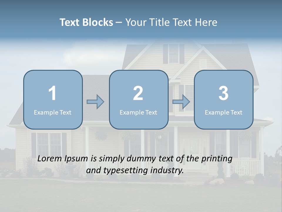American Farm House PowerPoint Template