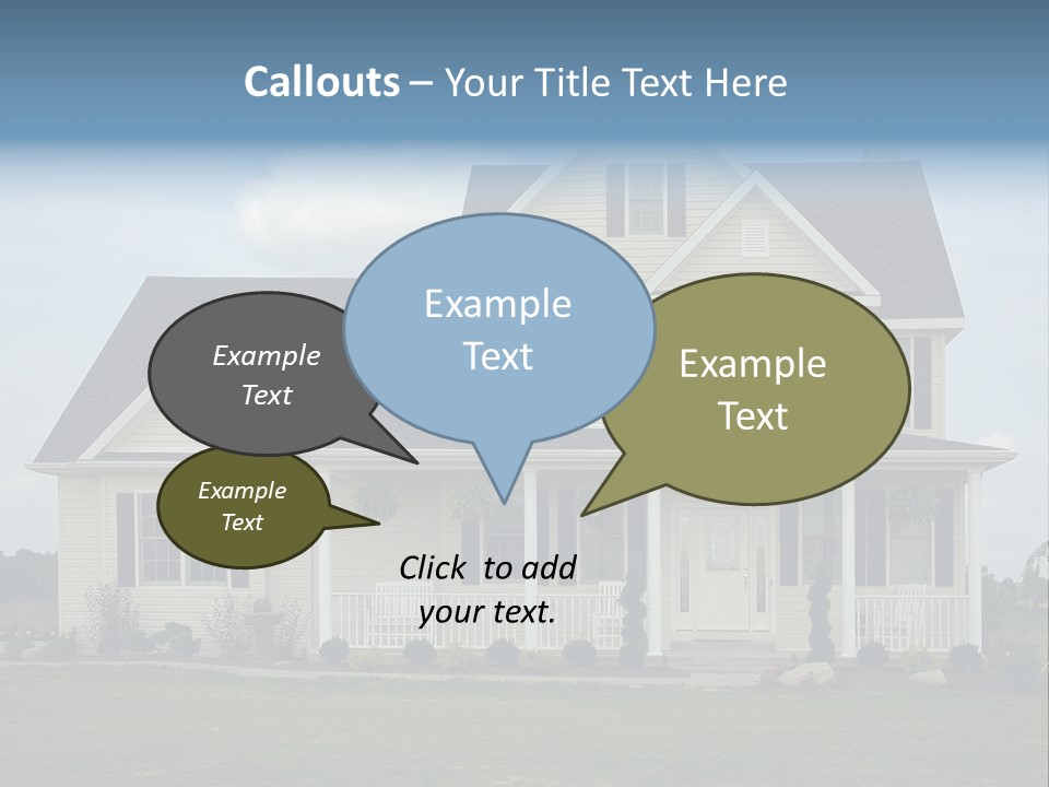 American Farm House PowerPoint Template