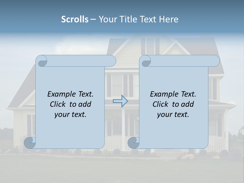American Farm House PowerPoint Template