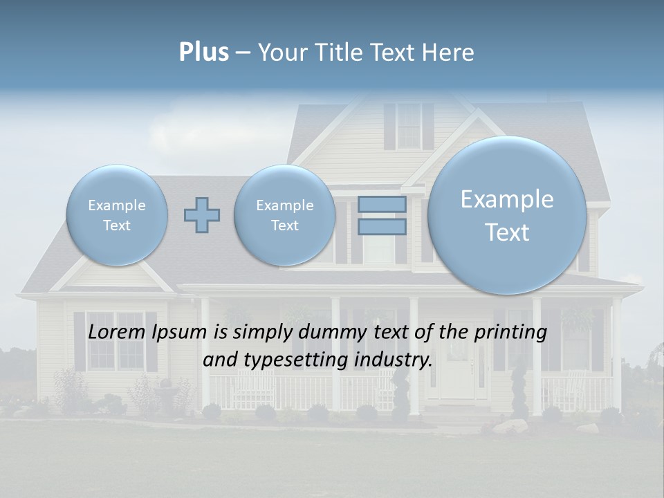American Farm House PowerPoint Template