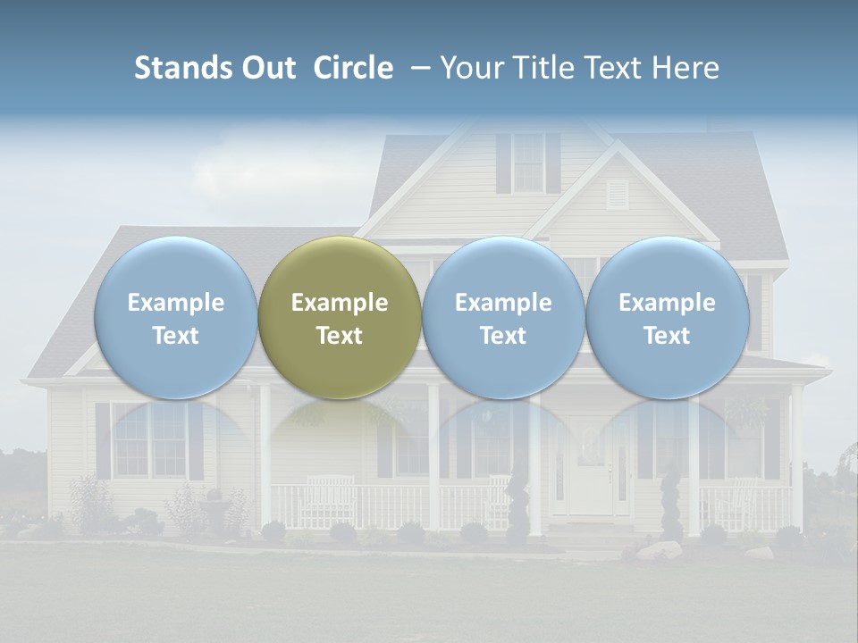 American Farm House PowerPoint Template