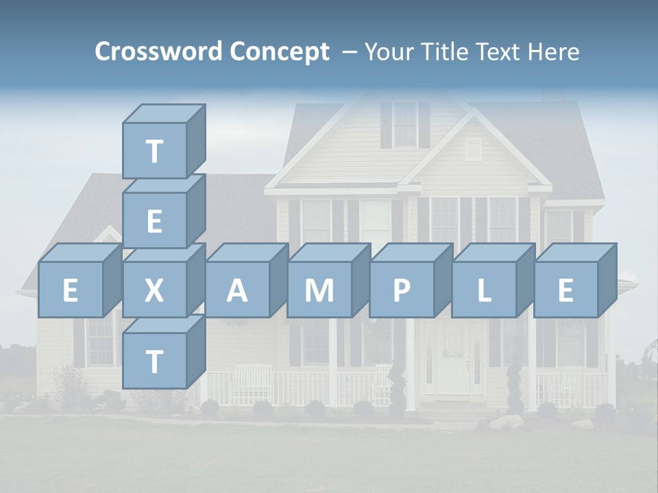 American Farm House PowerPoint Template