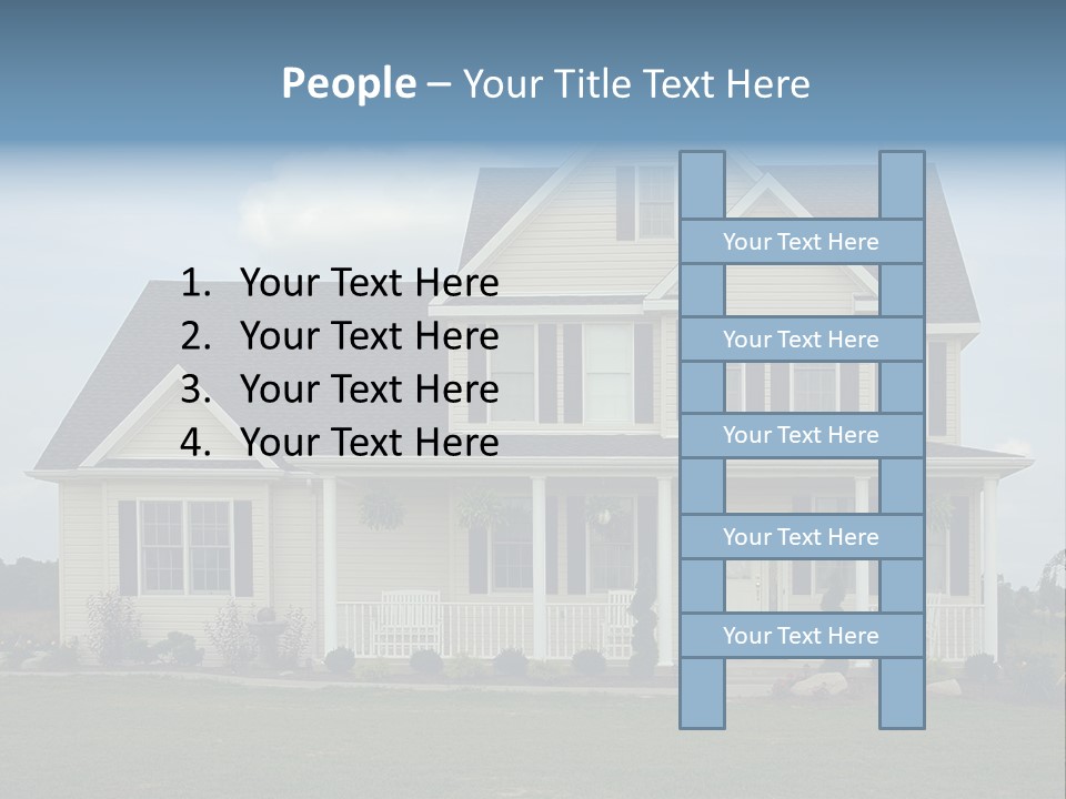 American Farm House PowerPoint Template