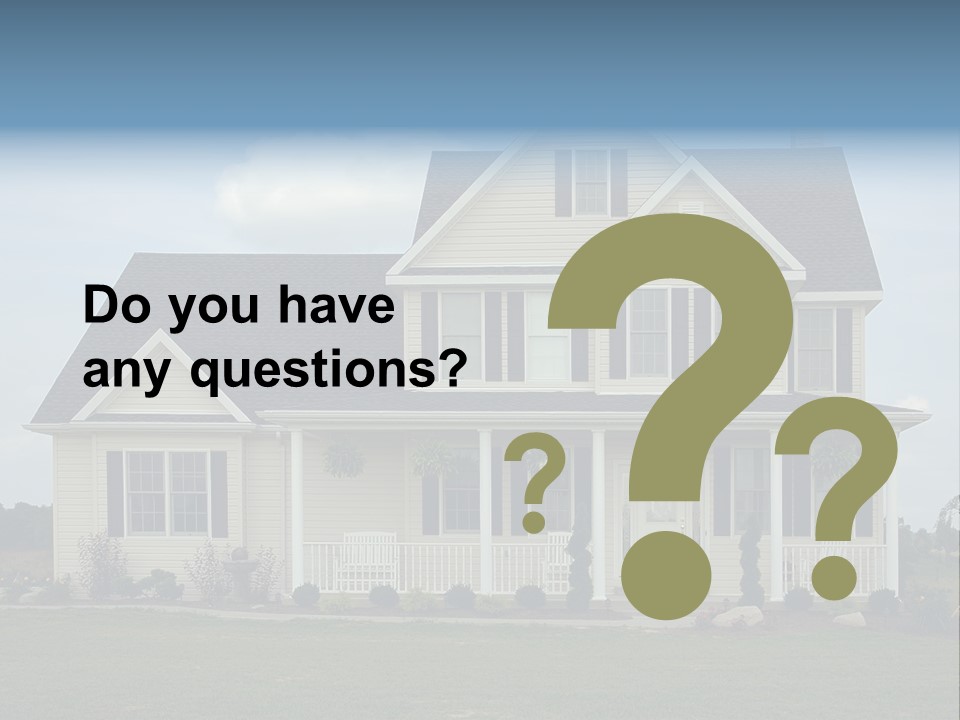 American Farm House PowerPoint Template