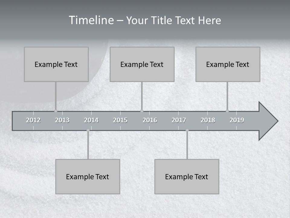 A Black Stone On A Wave Of White Sand In A Zen Garden PowerPoint Template