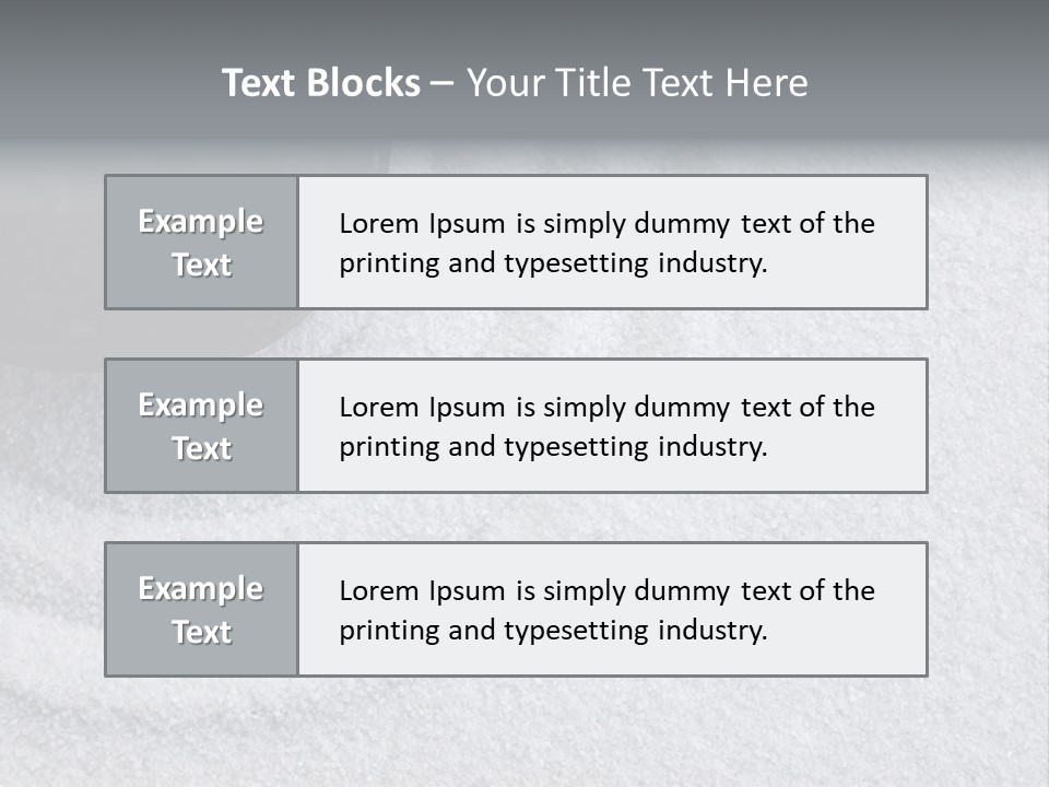 A Black Stone On A Wave Of White Sand In A Zen Garden PowerPoint Template