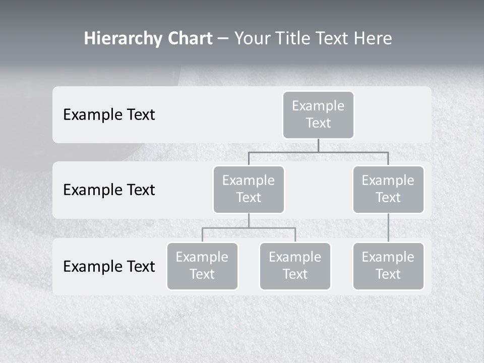 A Black Stone On A Wave Of White Sand In A Zen Garden PowerPoint Template