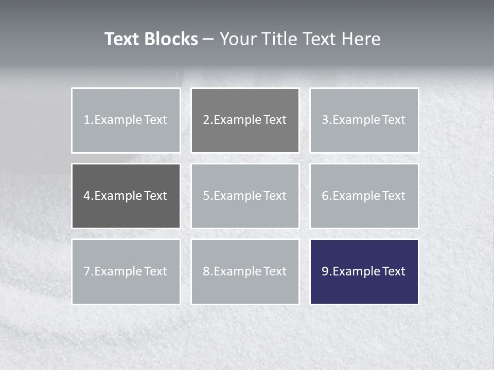 A Black Stone On A Wave Of White Sand In A Zen Garden PowerPoint Template