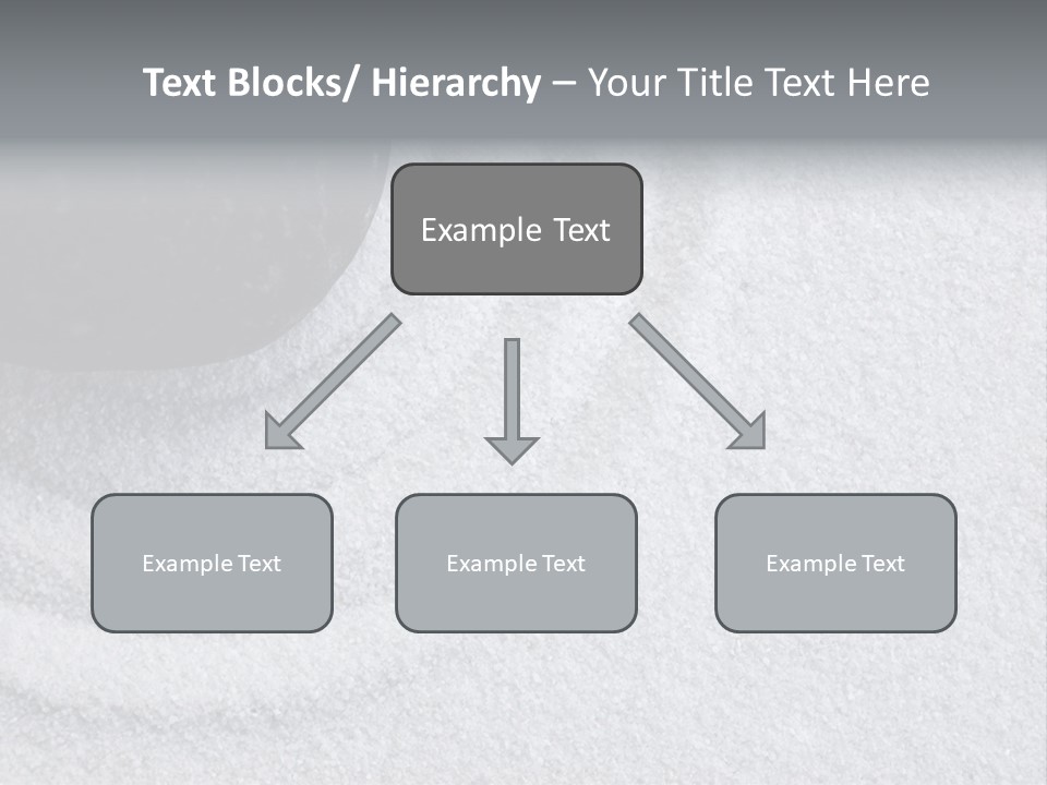 A Black Stone On A Wave Of White Sand In A Zen Garden PowerPoint Template