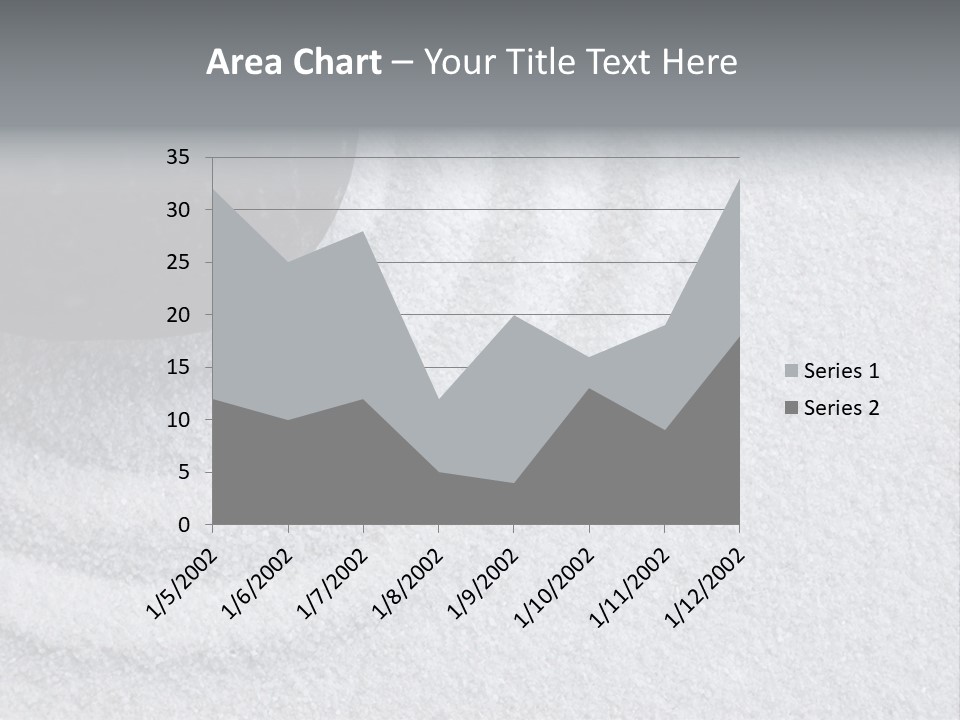 A Black Stone On A Wave Of White Sand In A Zen Garden PowerPoint Template