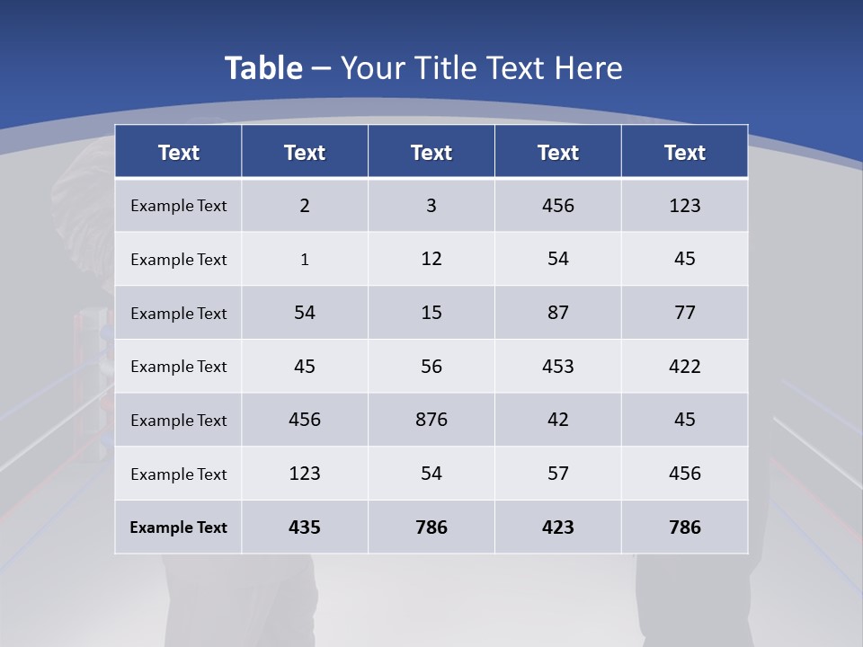 Us Republican And Democrat Mascots Represented By A Donkey And An Elephant Face Off In A Boxing Ring In Business Suits With Red White And Blue Boxing Gloves. PowerPoint Template