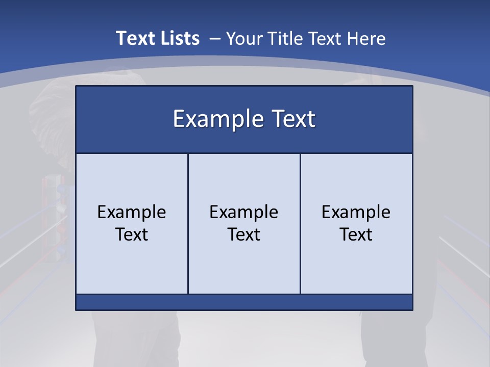 Us Republican And Democrat Mascots Represented By A Donkey And An Elephant Face Off In A Boxing Ring In Business Suits With Red White And Blue Boxing Gloves. PowerPoint Template
