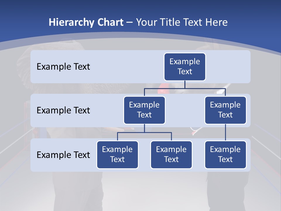 Us Republican And Democrat Mascots Represented By A Donkey And An Elephant Face Off In A Boxing Ring In Business Suits With Red White And Blue Boxing Gloves. PowerPoint Template