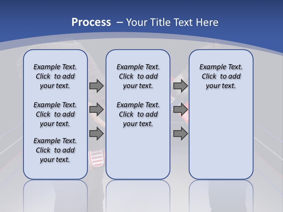 Us Republican And Democrat Mascots Represented By A Donkey And An Elephant Face Off In A Boxing Ring In Business Suits With Red White And Blue Boxing Gloves. PowerPoint Template