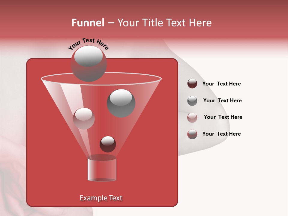 Rear View Of A Young Male. Holding His Back In Pain. PowerPoint Template
