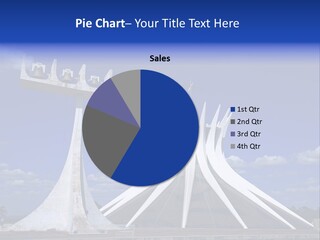 Cathedral Of Brasilia City Capital Of Brazil PowerPoint Template