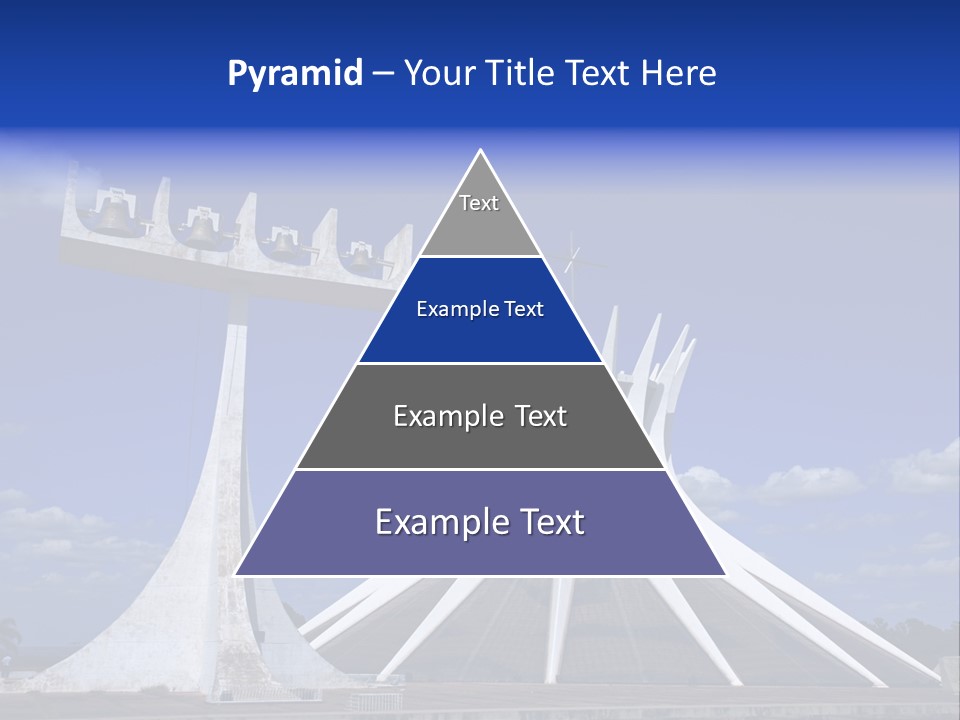 Cathedral Of Brasilia City Capital Of Brazil PowerPoint Template