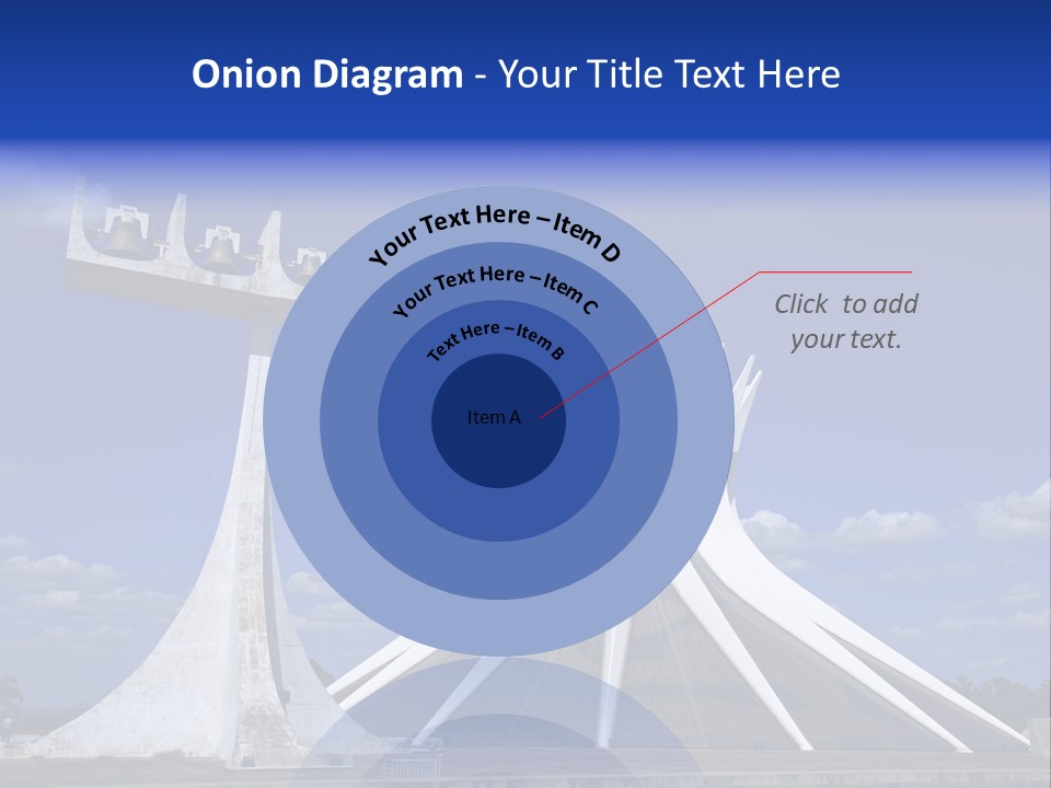Cathedral Of Brasilia City Capital Of Brazil PowerPoint Template