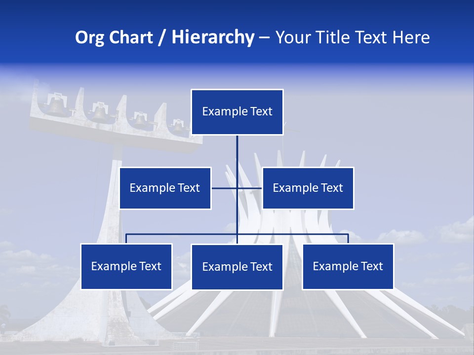 Cathedral Of Brasilia City Capital Of Brazil PowerPoint Template