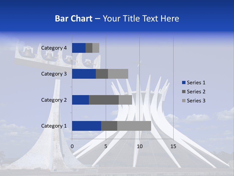 Cathedral Of Brasilia City Capital Of Brazil PowerPoint Template