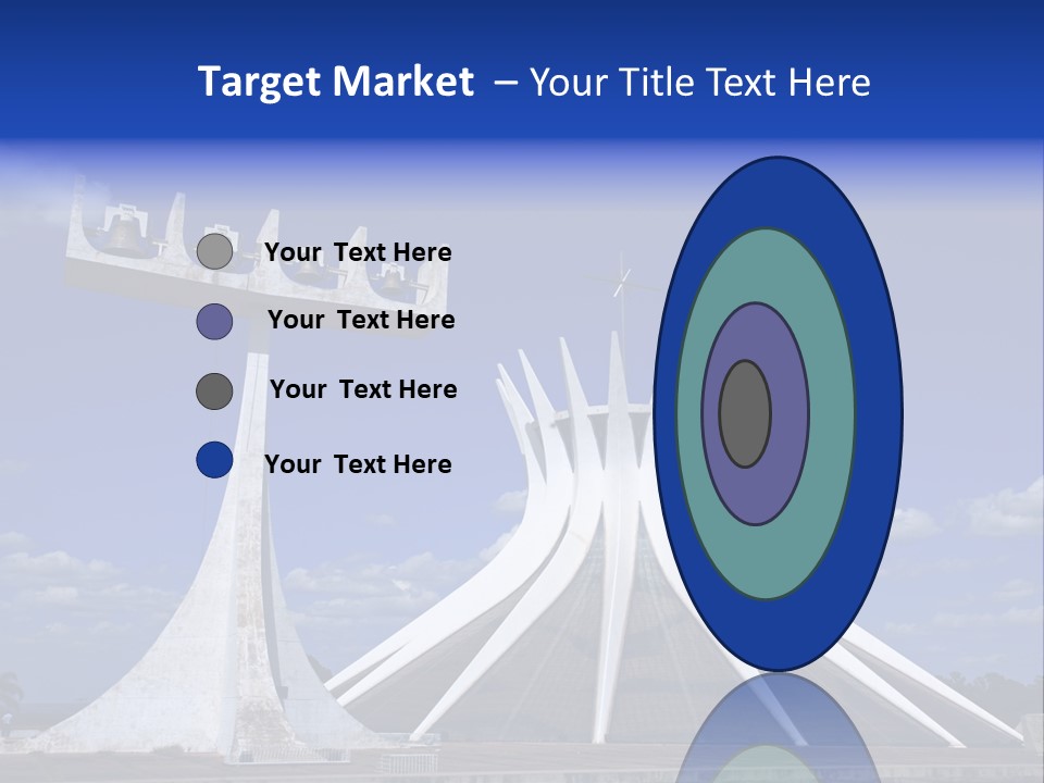 Cathedral Of Brasilia City Capital Of Brazil PowerPoint Template