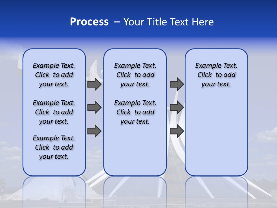 Cathedral Of Brasilia City Capital Of Brazil PowerPoint Template