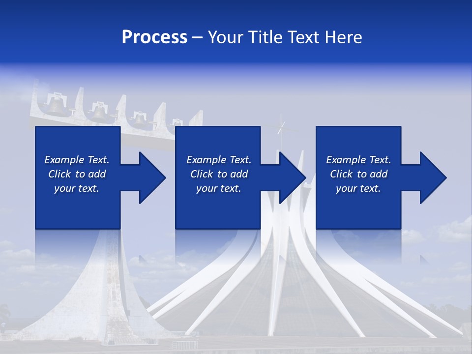 Cathedral Of Brasilia City Capital Of Brazil PowerPoint Template