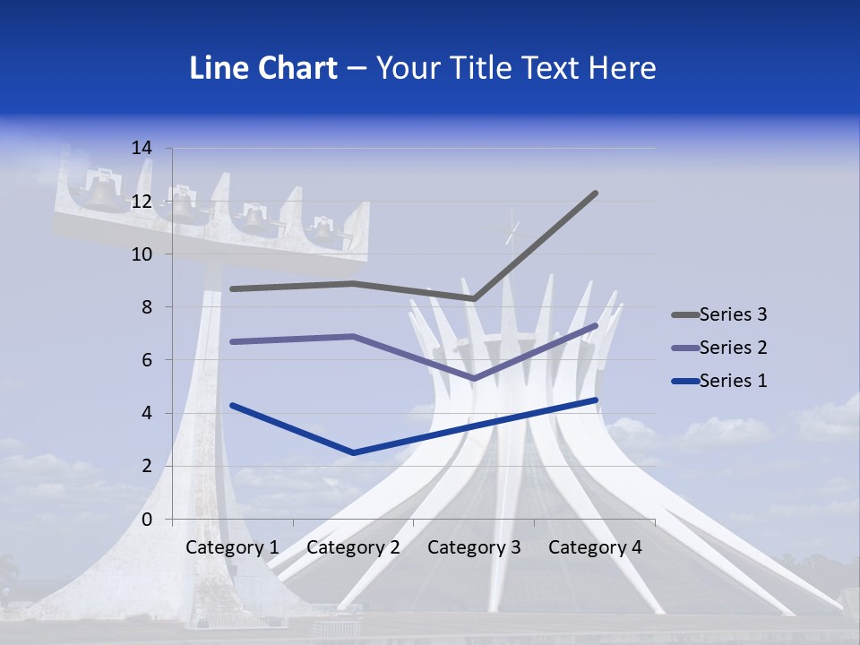 Cathedral Of Brasilia City Capital Of Brazil PowerPoint Template