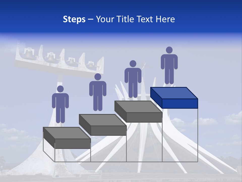 Cathedral Of Brasilia City Capital Of Brazil PowerPoint Template