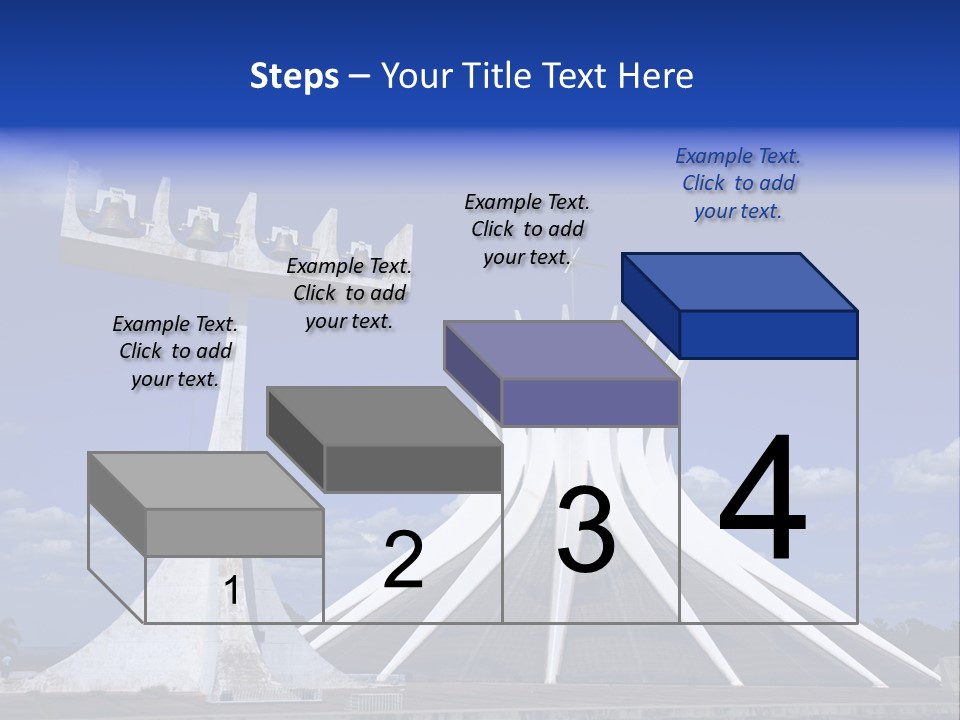 Cathedral Of Brasilia City Capital Of Brazil PowerPoint Template