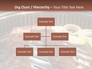 A Bunch Of Food That Is On A Grill PowerPoint Template