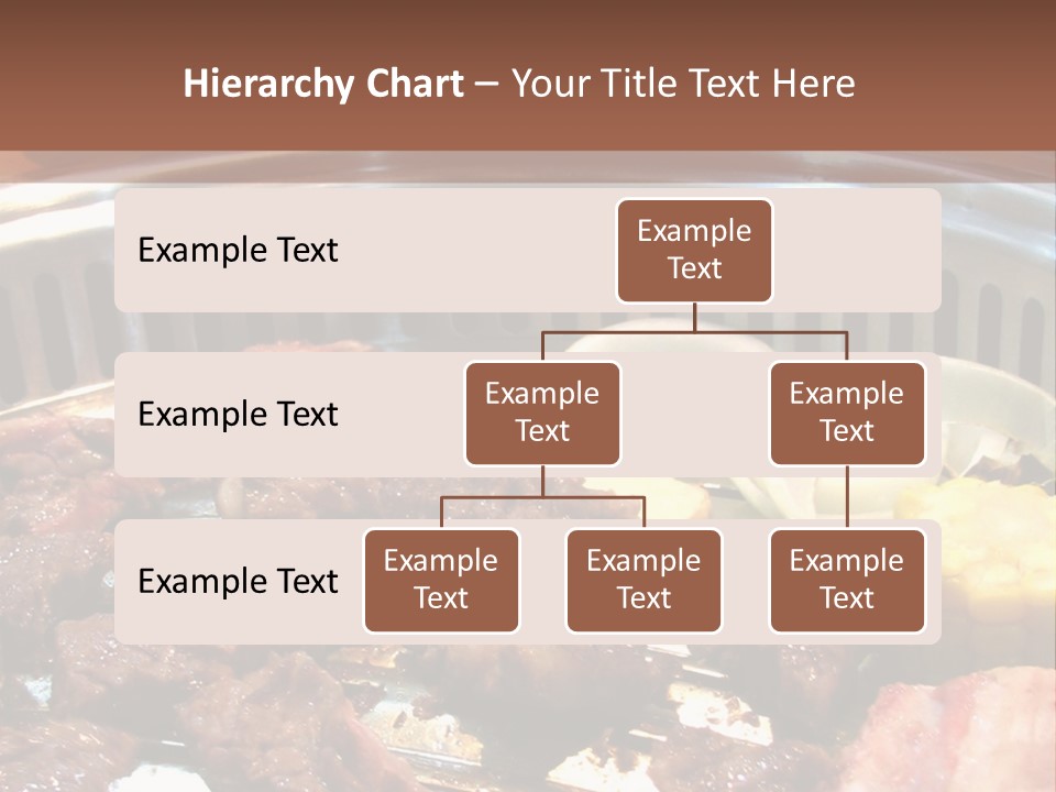 A Large Metal Pan Filled With Food On Top Of A Table PowerPoint Template