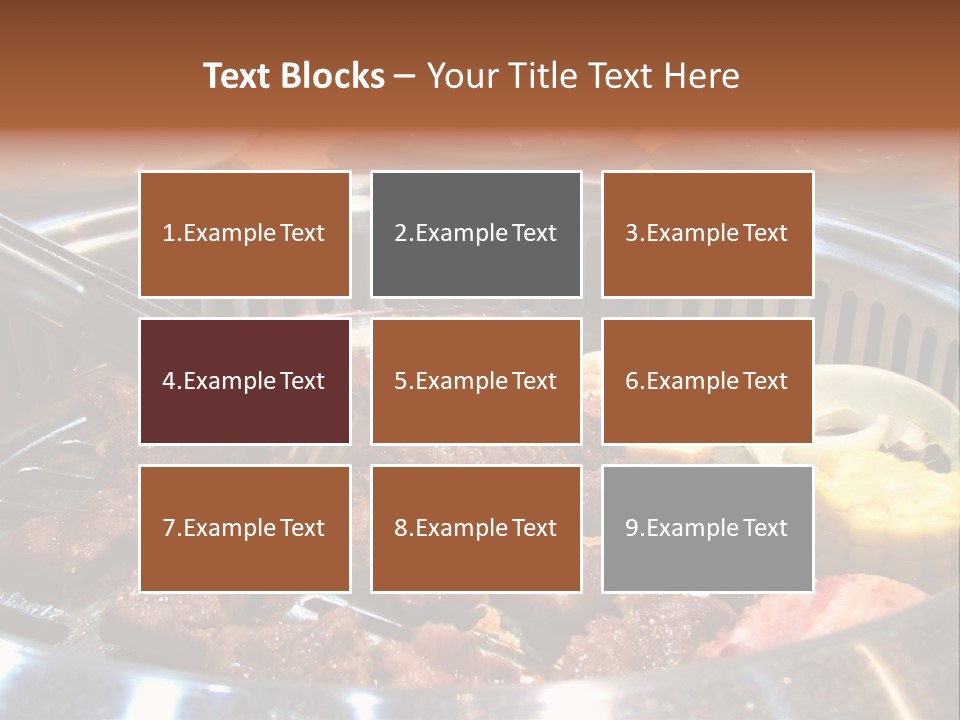 Korean Bbq PowerPoint Template