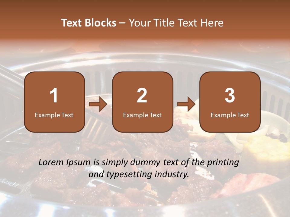 Korean Bbq PowerPoint Template