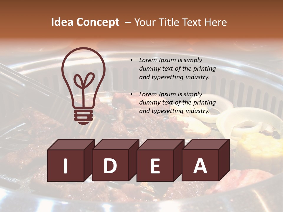 Korean Bbq PowerPoint Template