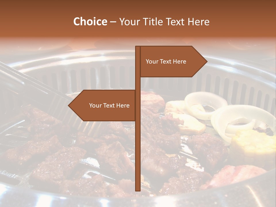 Korean Bbq PowerPoint Template