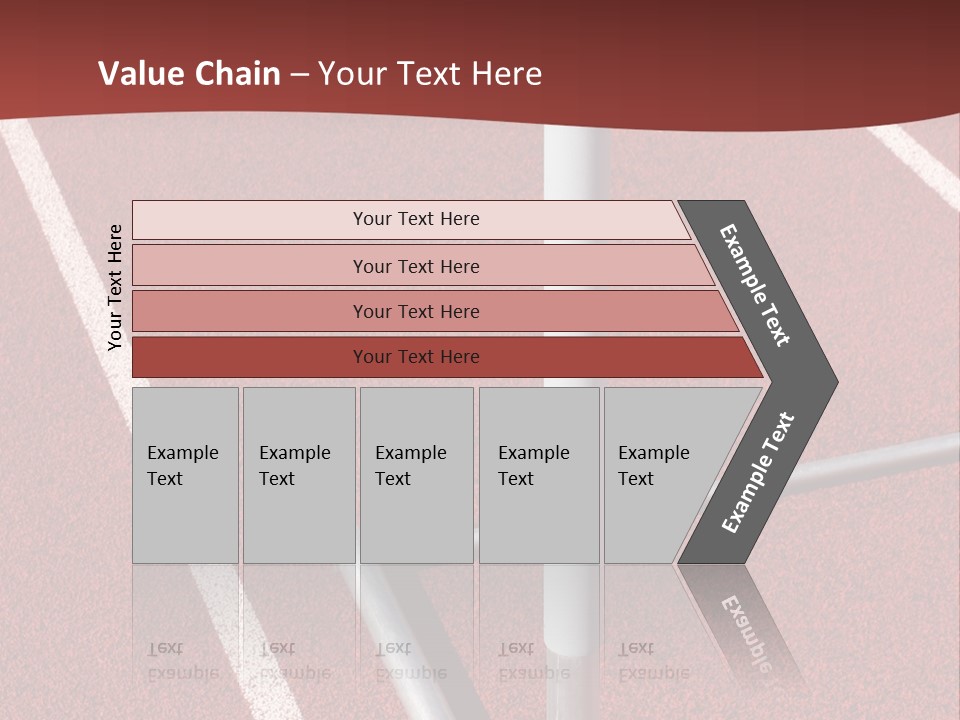 Athletics - Hurdle Close Up PowerPoint Template