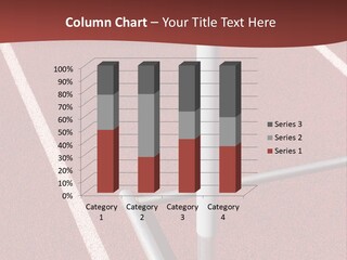 Athletics - Hurdle Close Up PowerPoint Template