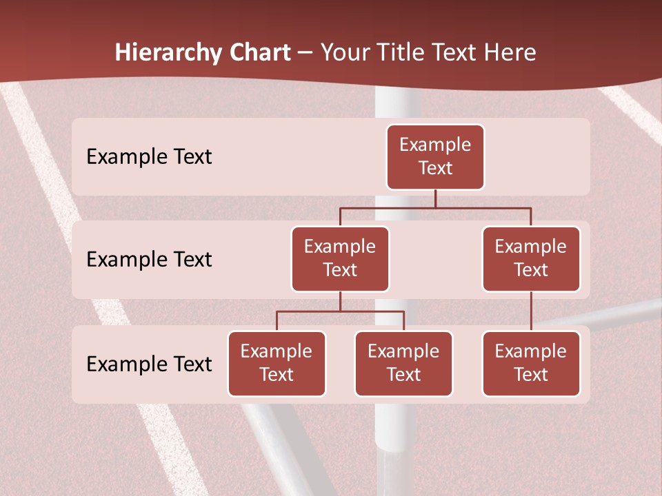 Athletics - Hurdle Close Up PowerPoint Template