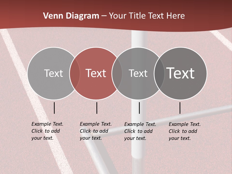 Athletics - Hurdle Close Up PowerPoint Template