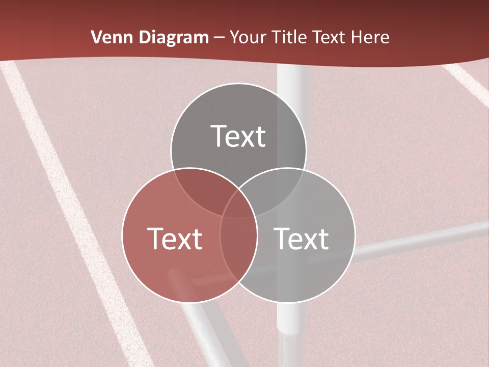 Athletics - Hurdle Close Up PowerPoint Template